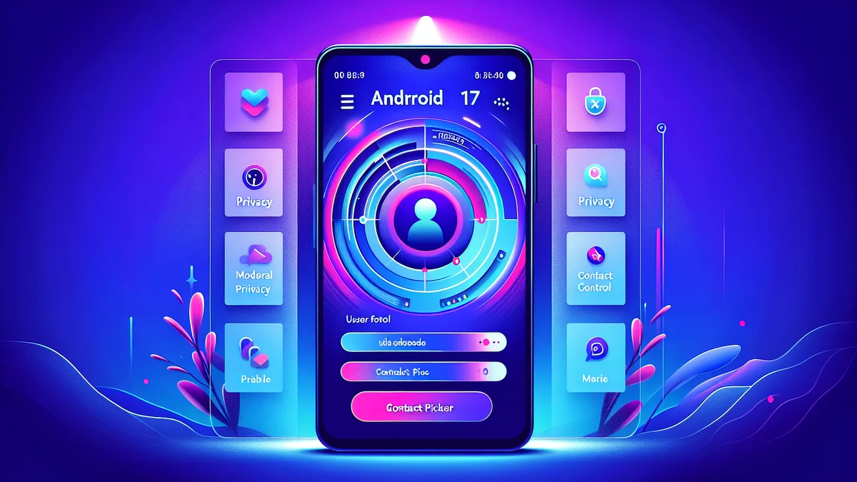 Android 17 ile Yeni İletişim Seçici: Gizliliği Artırıyor