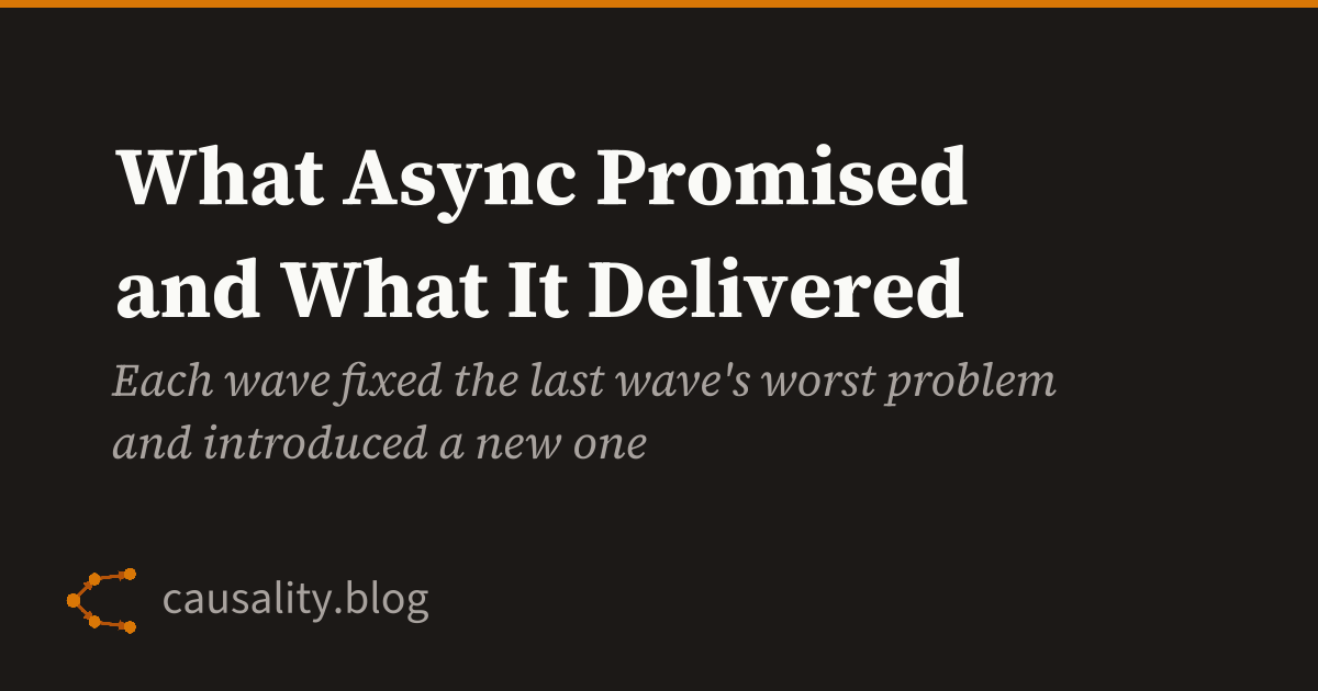 Async Programlamanın Getirdikleri ve Götürdükleri